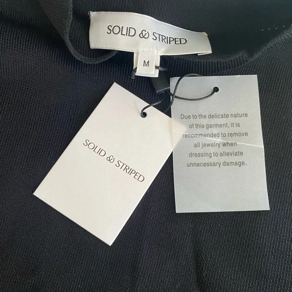 NWT Solid & Striped Soglio Dress Size M - Picture 4 of 14